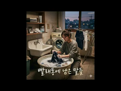 빨래통에 남은 말들