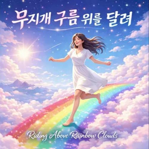 [Suno AI] 무지개 구름 위를 달려