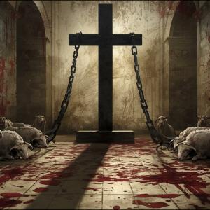 한국 기독교 아니고 개독교 교회 특유의 숨 막히는 전체주의, 감시 통제를 주제로 직접 가사로 써봤습니다. (제목: 맹신자들의 모임)