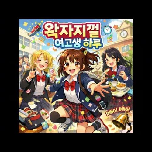 왁자지껄 여고생 하루