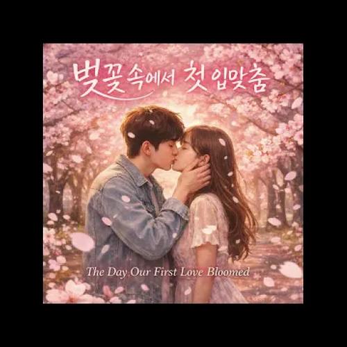 벚꽃 속에서 첫 입맞춤